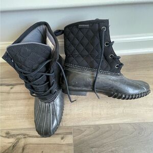 JBU By Jambu Stefani Womens Navy Blue Rain Snow Boots Size 9M